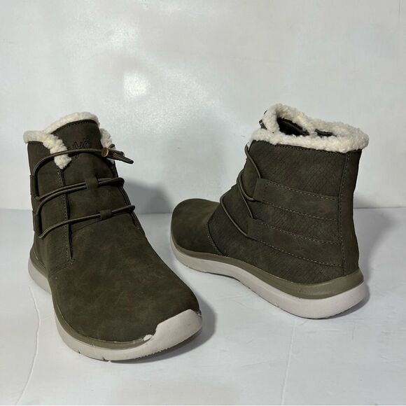 Ryka - Evie Exotic Leather Cold Weather Winter & Snow Boots - Picture 2 of 6